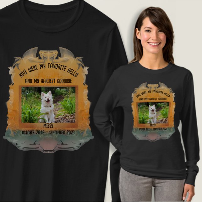 Memorial My Favourite Hello Abstract Sunset 0612 T-Shirt (Creator Uploaded)