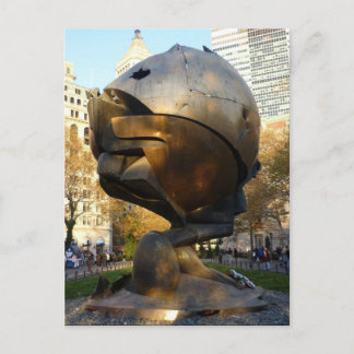memorial new york postcard