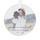 Memorial Ornament | Holiday Photo Funeral Keepsake