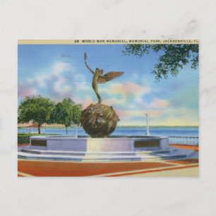 Memorial Park, Jacksonville, Florida Postcard