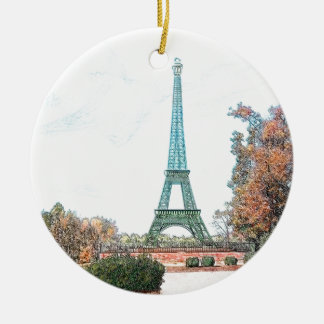 Memorial Park, Paris TN Ceramic Tree Decoration