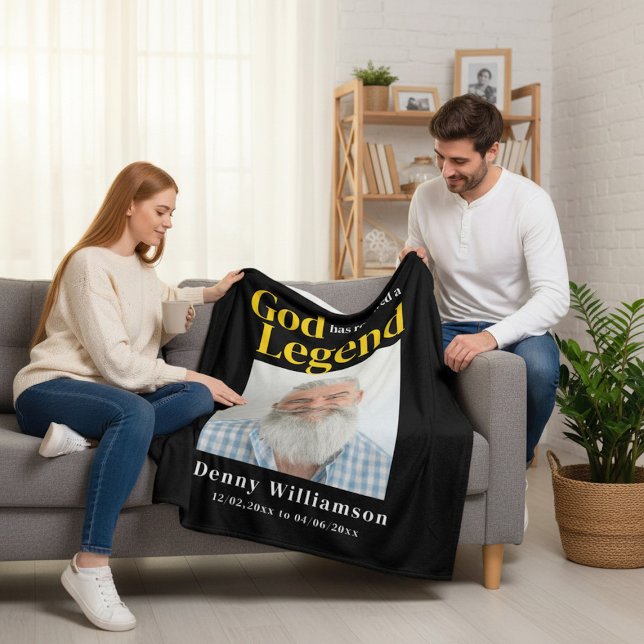 Memorial Photo Blanket In Loving Memory (Creator Uploaded)