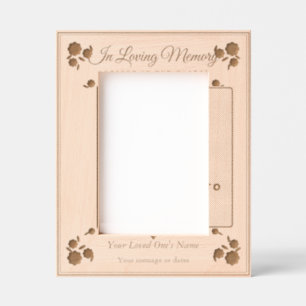 Memorial Photo Frame Personalised Loving Memory