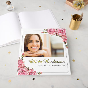 Memorial Photo  Guest Book