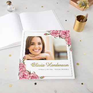 Memorial Photo  Guest Book