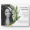 Memorial Photo Plaque | Greenery Foliage Frame