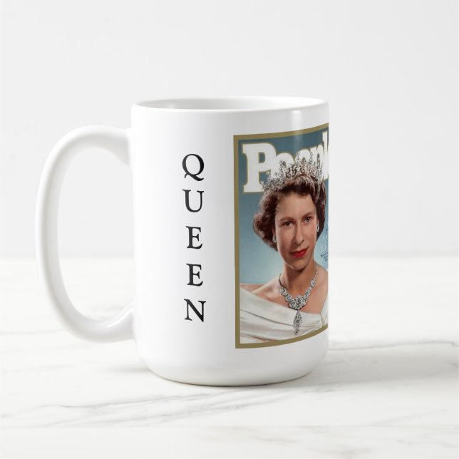 MEMORIAL QUEEN ELIZABETH II MUG (Left)