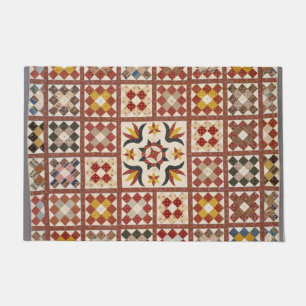 Memorial quilt doormat
