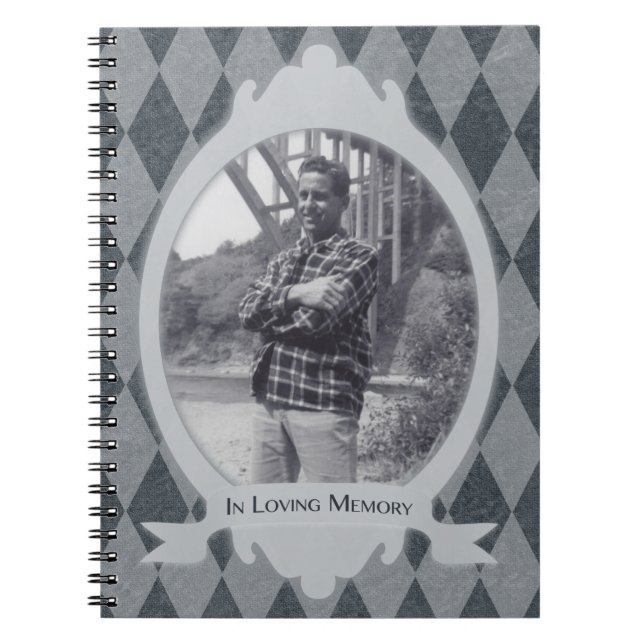 memorial service guest book (Front)