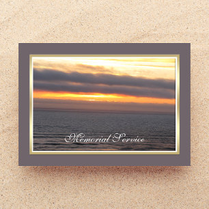 Memorial Service Invitation Announcement