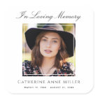Memorial Service Photo Funeral Tribute Square