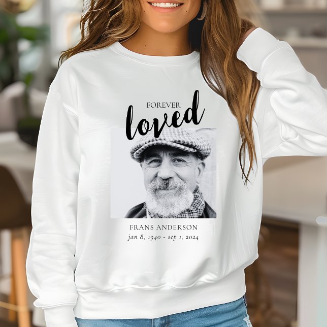 Memorial Sign Funeral Welcome Sign Sweatshirt (Creator Uploaded)