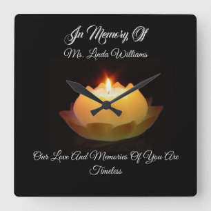 Memorial  square wall clock