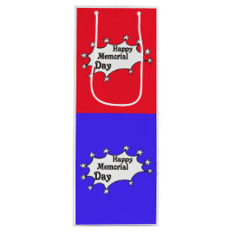 Memorial Stars - Wine Gift Bag