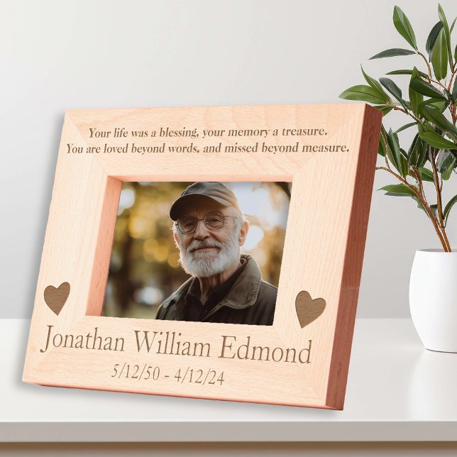 Memorial Sympathy Missed Beyond Measure  Etched Frames (Creator Uploaded)