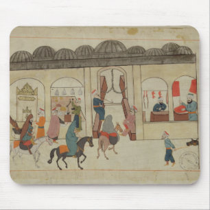 Memorie Turchesche' depicting market in Mouse Pad