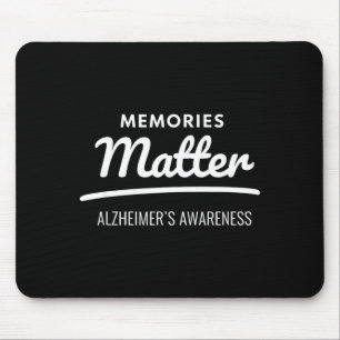 Memories alzheimer's awareness mouse pad