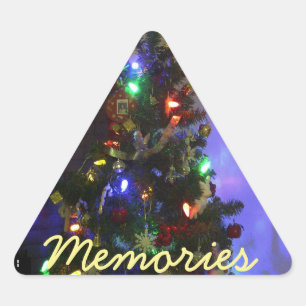 Memories Christmas Tree Sticker by RoseWrites
