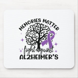 Memories Fight Against Heimers Awareness Dementia  Mouse Pad