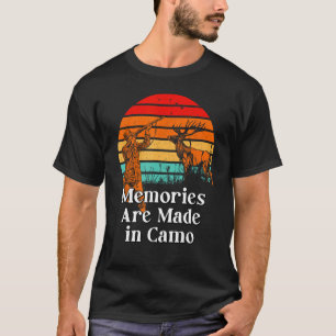 Memories in Camo  Hunting Humour Hunter Wild Anima T-Shirt