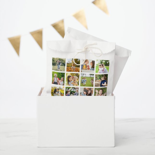 Memories in Motion: Customisable 16 Photo Collage Favour Bags (Party)