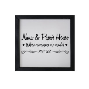 Memories Made 11.5"x11.5" Black Framed Shadow Box
