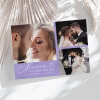 Memories Made With Love Wedding Lilac Photo