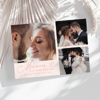 Memories Made With Love Wedding Peach Multi Photo