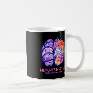 Memories Matter Alzheimer Purple Alzheimer's Awar Coffee Mug