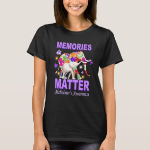Memories Matter Alzheimer's Awareness Elephant T-Shirt