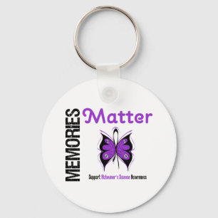 Memories Matter Alzheimer's Disease Key Ring