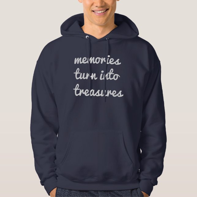 Memories Men's Basic Hoodie (Front)