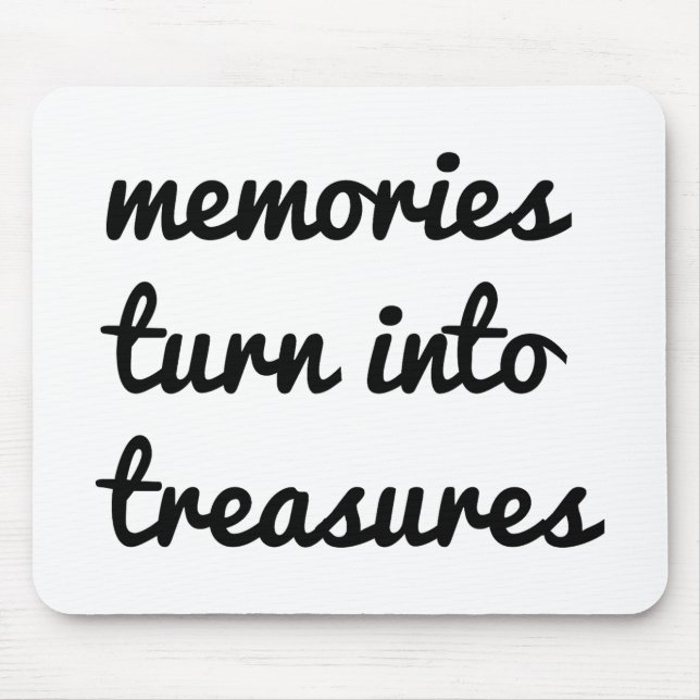 Memories Mouse Pad (Front)