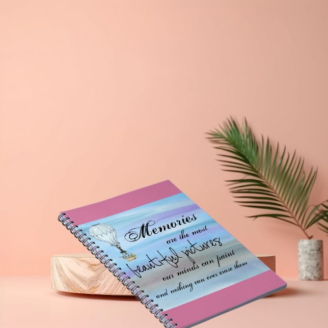 Memories Notebook Hot Air Balloon Sky (Creator Uploaded)