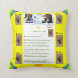 "Memories of Betty Karplus 1925-2021" Pillow