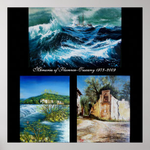 Memories of Florence-Tuscany Poster