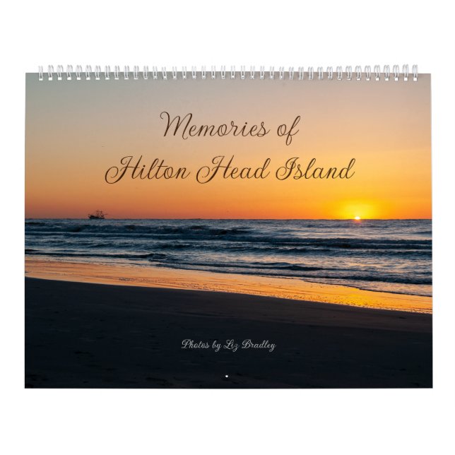 Memories of Hilton Head Island Calendar (Cover)