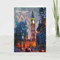 Memories of London Greeting Card