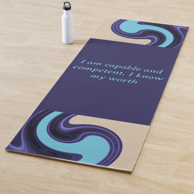 Memories of the Beach Yoga Mat (In Situ)