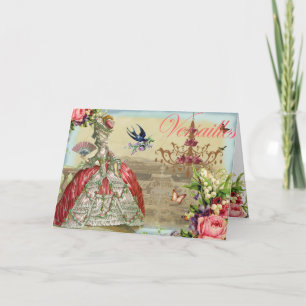 Memories of Versailles Card