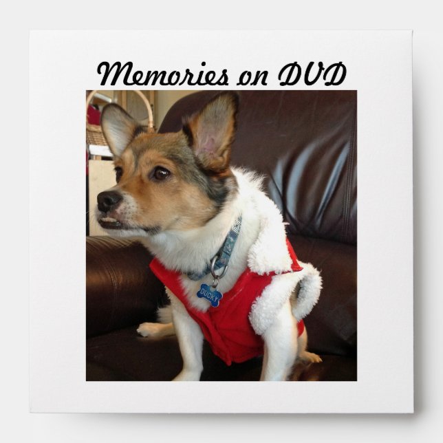 Memories on DVD Envelope (Front)