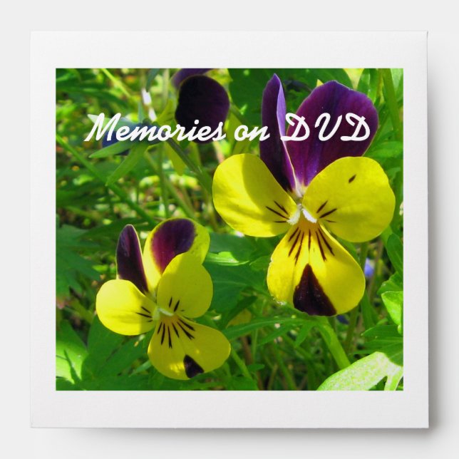 Memories on DVD Square Envelope (Front)
