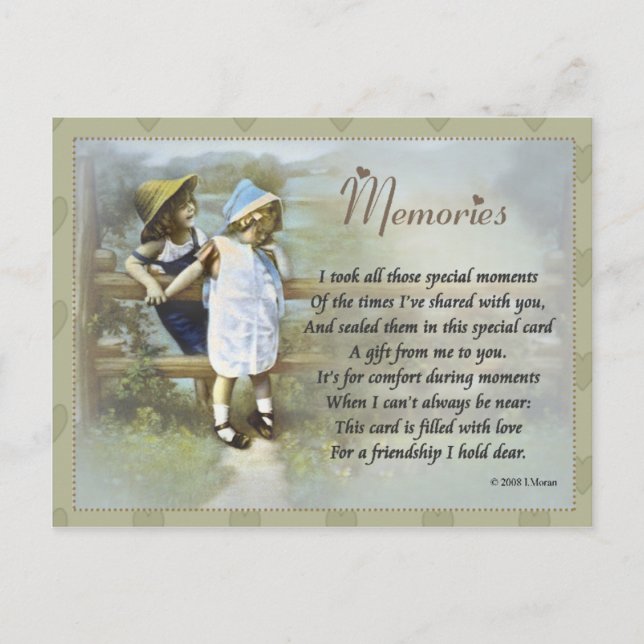 Memories Postcard (Front)