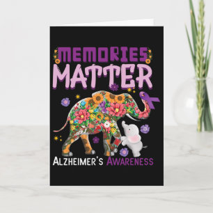 Memories Problem Elephant Heimerheimer Heimerheime Card