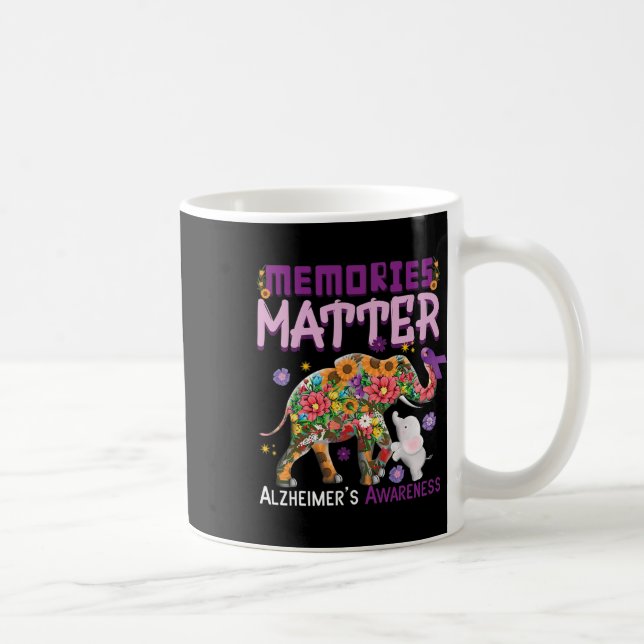 Memories Problem Elephant Heimerheimer Heimerheime Coffee Mug (Right)