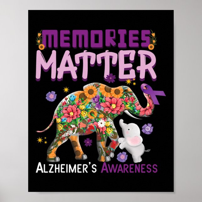 Memories Problem Elephant Heimerheimer Heimerheime Poster (Front)