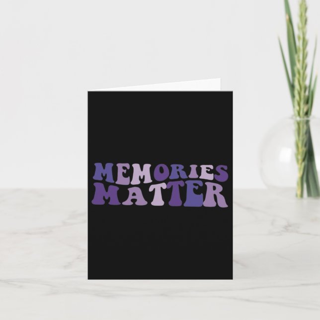 Memories Problem Heimerheimer Brain Awareness Supp Card (Front)