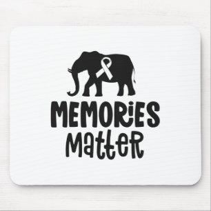 Memories Problem Heimerheimer Shirt Purple Ribbon  Mouse Pad