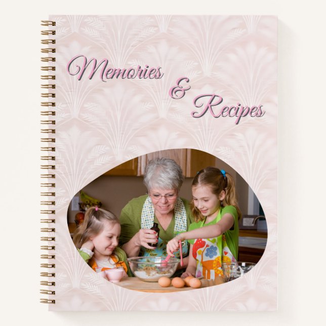 Memories & Recipes Personalizable Recipe Notebook (Front)