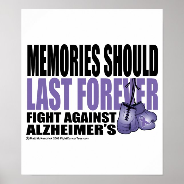 Memories Should Last Forever Poster (Front)